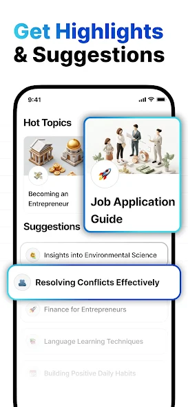 Экран приложения AI Chatbot Assistant 2
